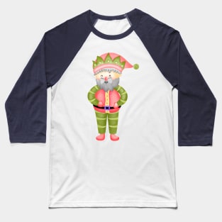 Cute santa claus Baseball T-Shirt